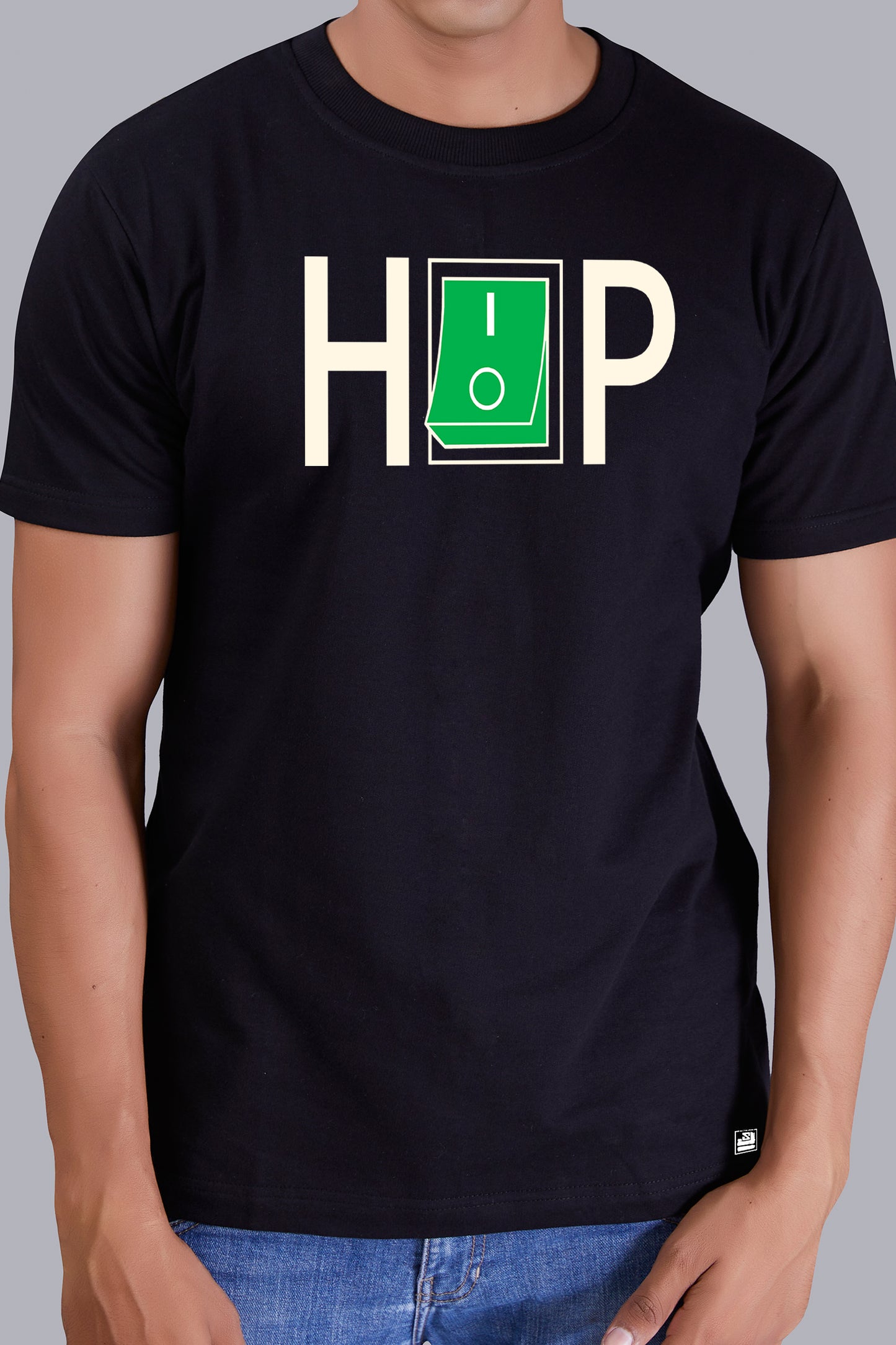 Hip Hop Round Men (Black)