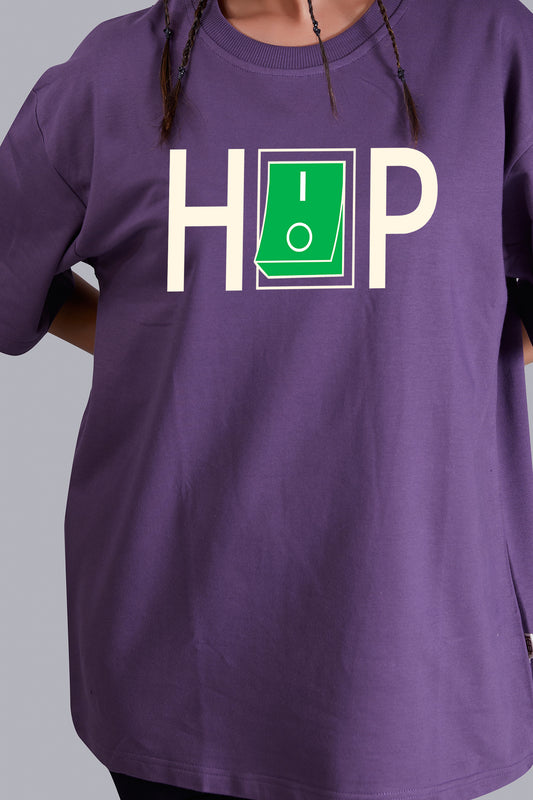 Hip Hop Oversize Women (Purple)