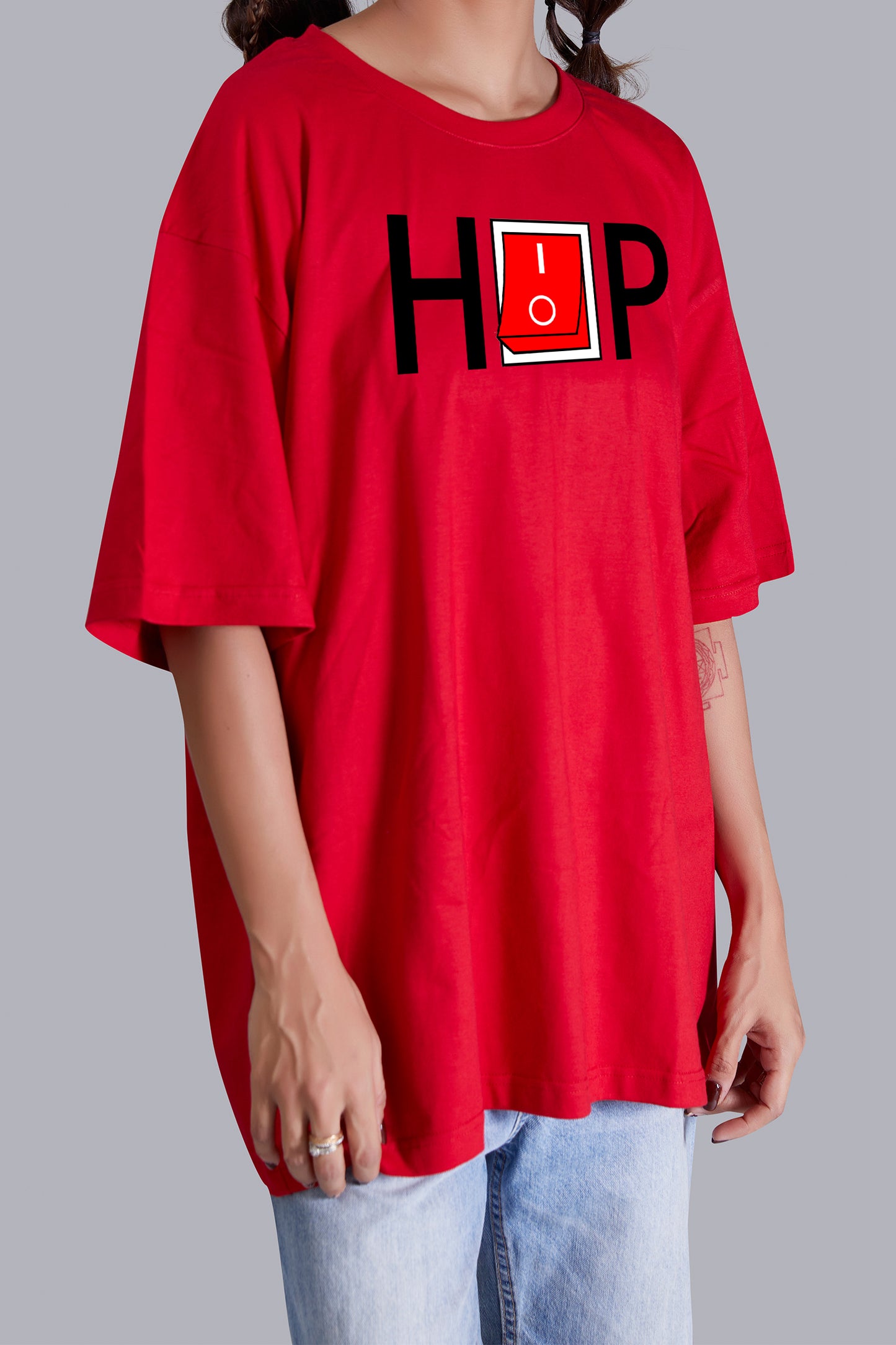 Hip Hop Oversize Women (Red)