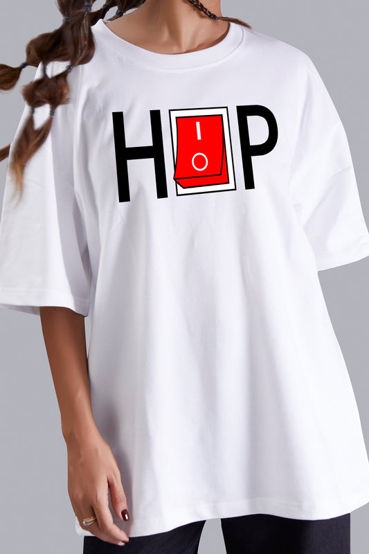 Hip Hop Oversize Women (White)