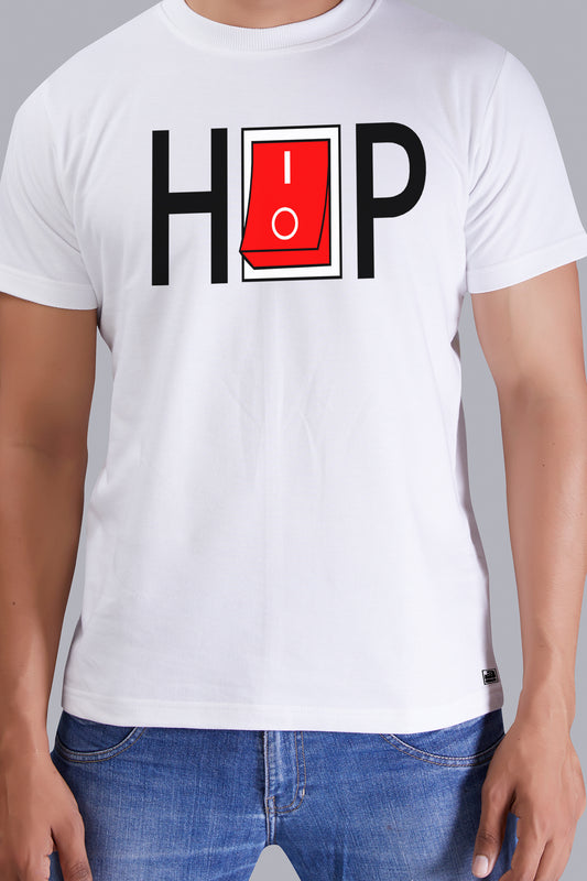 Hip Hop Round Men (White)