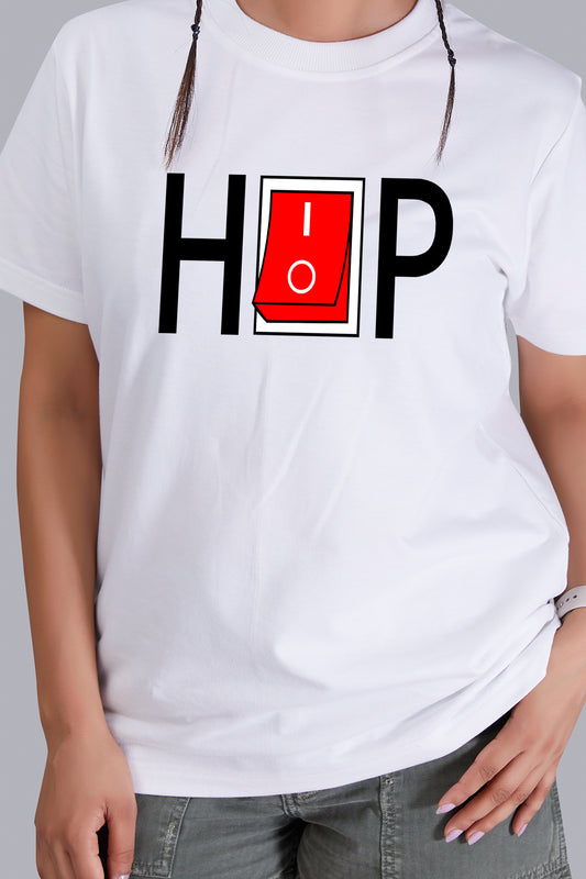 Hip Hop Round Women (White)