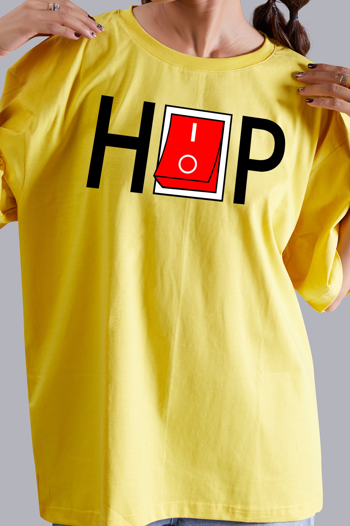 Hip Hop Oversize Women (Yellow)