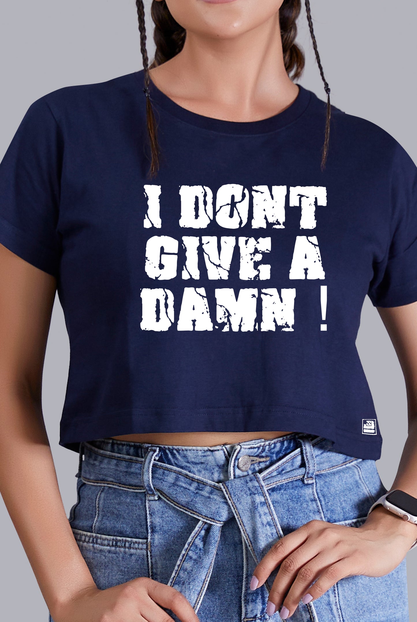 I Dont Give A Damn (Navy Blue)