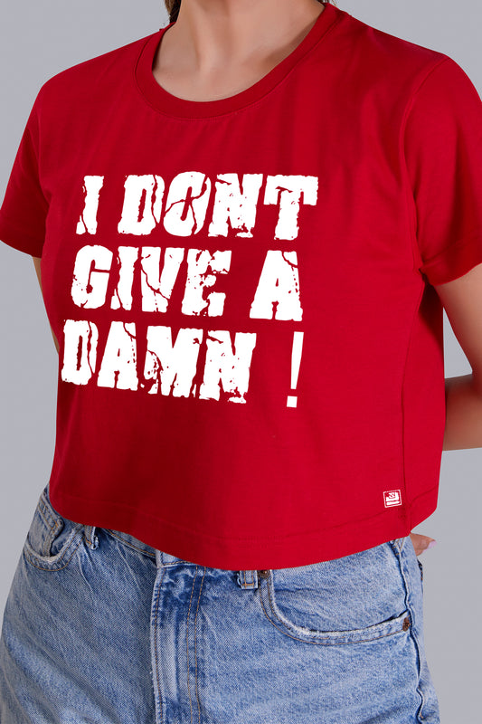 I Dont Give A Damn (Red)