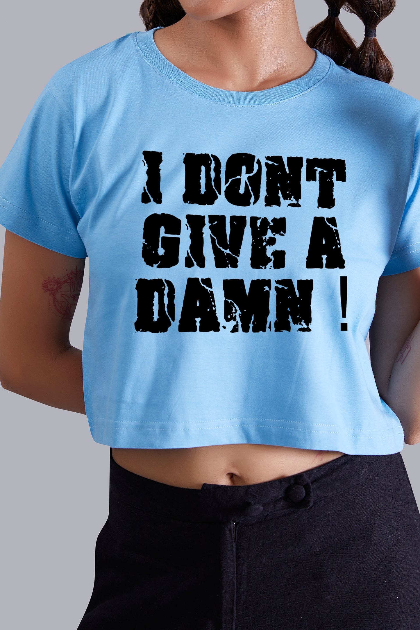 I Dont Give A Damn (Sky Blue)