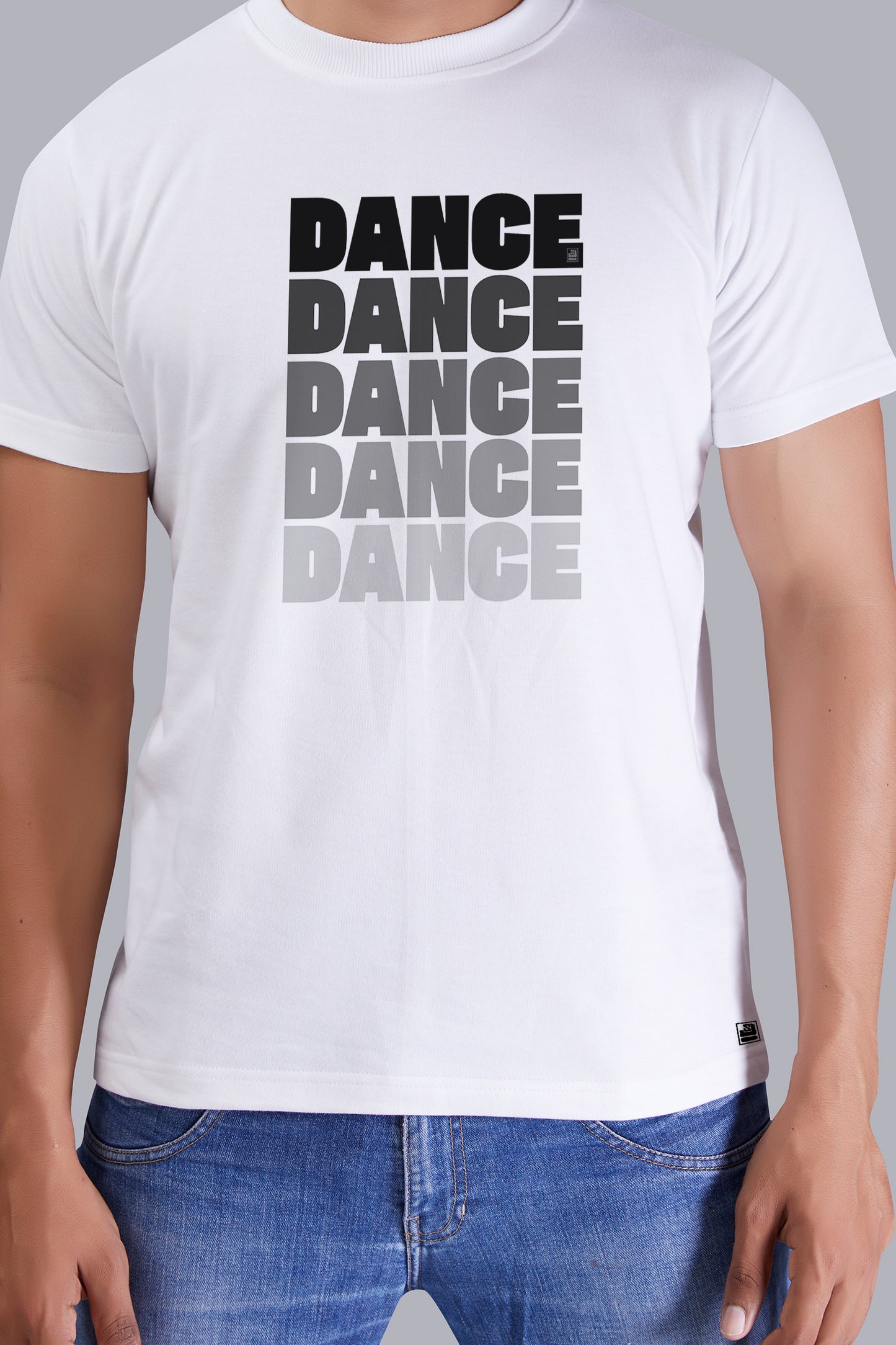 Just Dance Round Men (White)