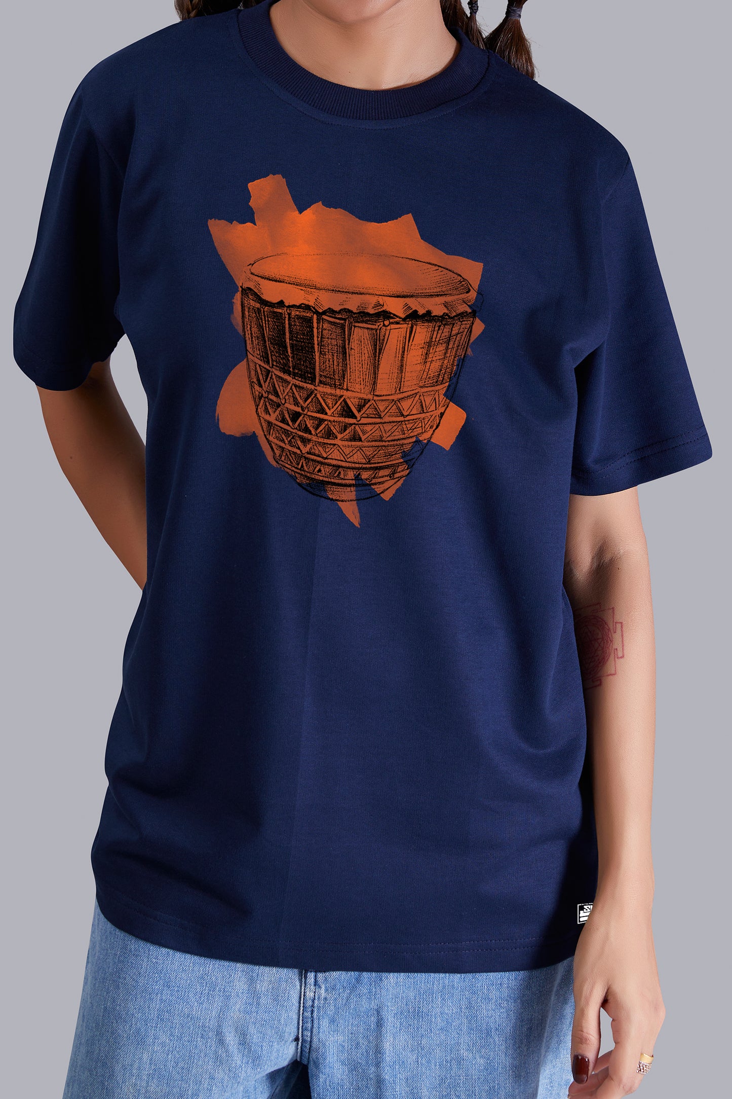 Drums Round Women (Navyblue)