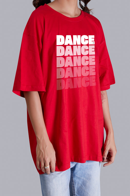 Just Dance Oversize Women (Red)