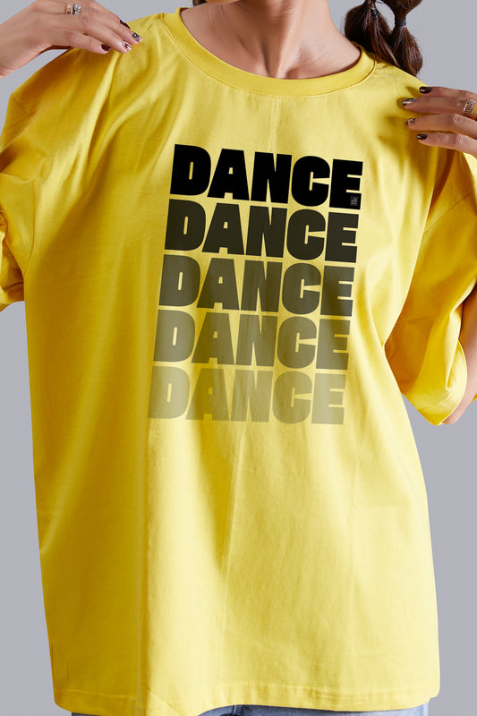 Just Dance Oversize Women (Yellow)