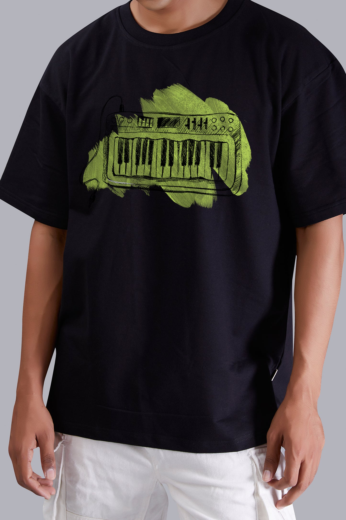 Keyboard Oversize Men (Black)