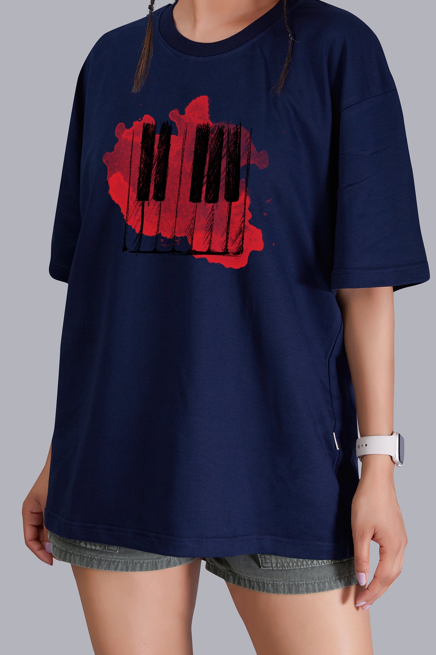 Keys Oversize Women (Navyblue)