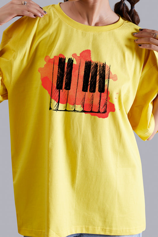 Keys Oversize Women (Yellow)