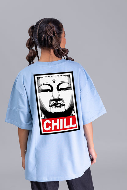 Zen Monk Oversize Women (Sky Blue)