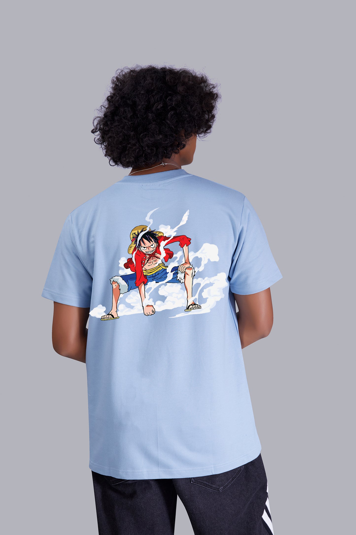 Skyblue Cartoonchic T- Shirt Round