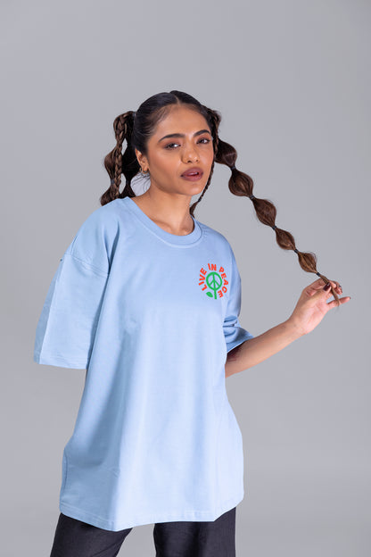 Zen Monk Oversize Women (Sky Blue)