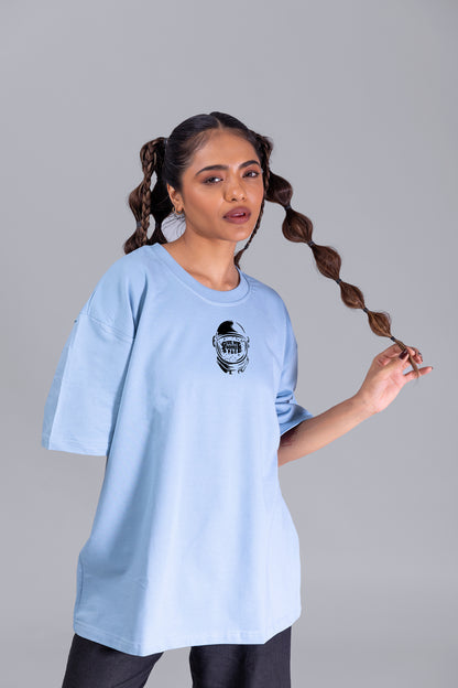 Astropebbles Oversize Women (Sky Blue)