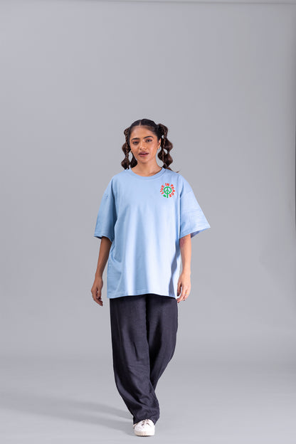 Zen Monk Oversize Women (Sky Blue)