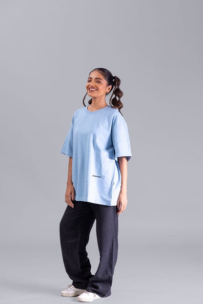 Techno Baba Oversize Women (Sky Blue)