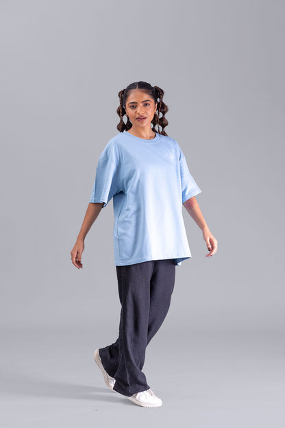 Techno Baba Oversize Women (Sky Blue)