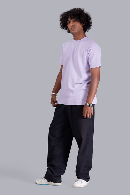 Lavender Extra Savage Oversized Tshirt for Men