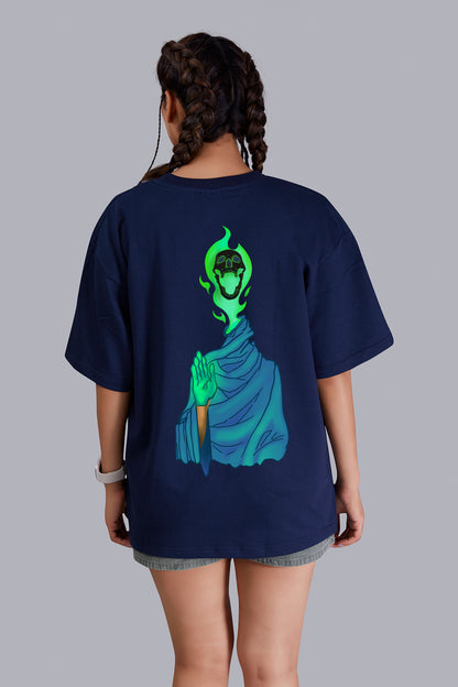 Flame Guru Oversize Women (Navy Blue)