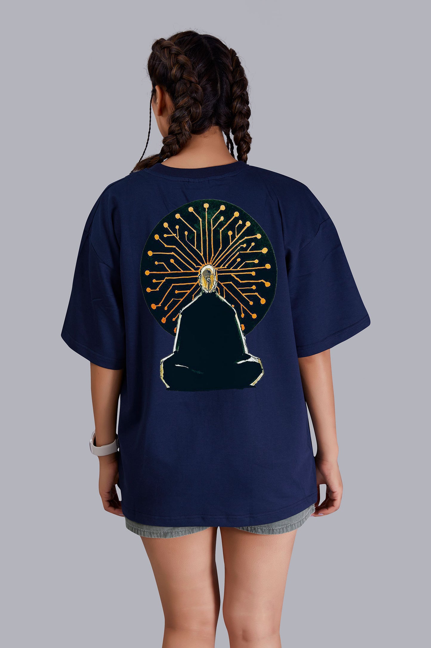 Techno Baba Oversize Women (Navy Blue)