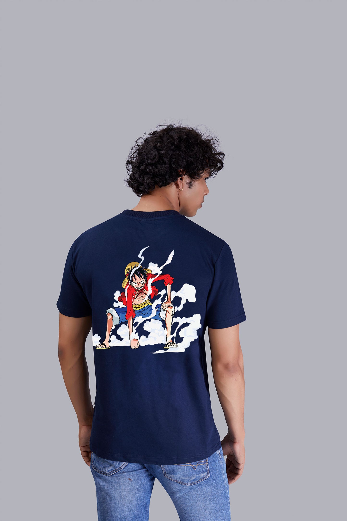 Navyblue Cartoonchic T- Shirt Round