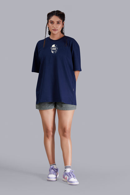 Astropebbles Oversize Women (Navy Blue)