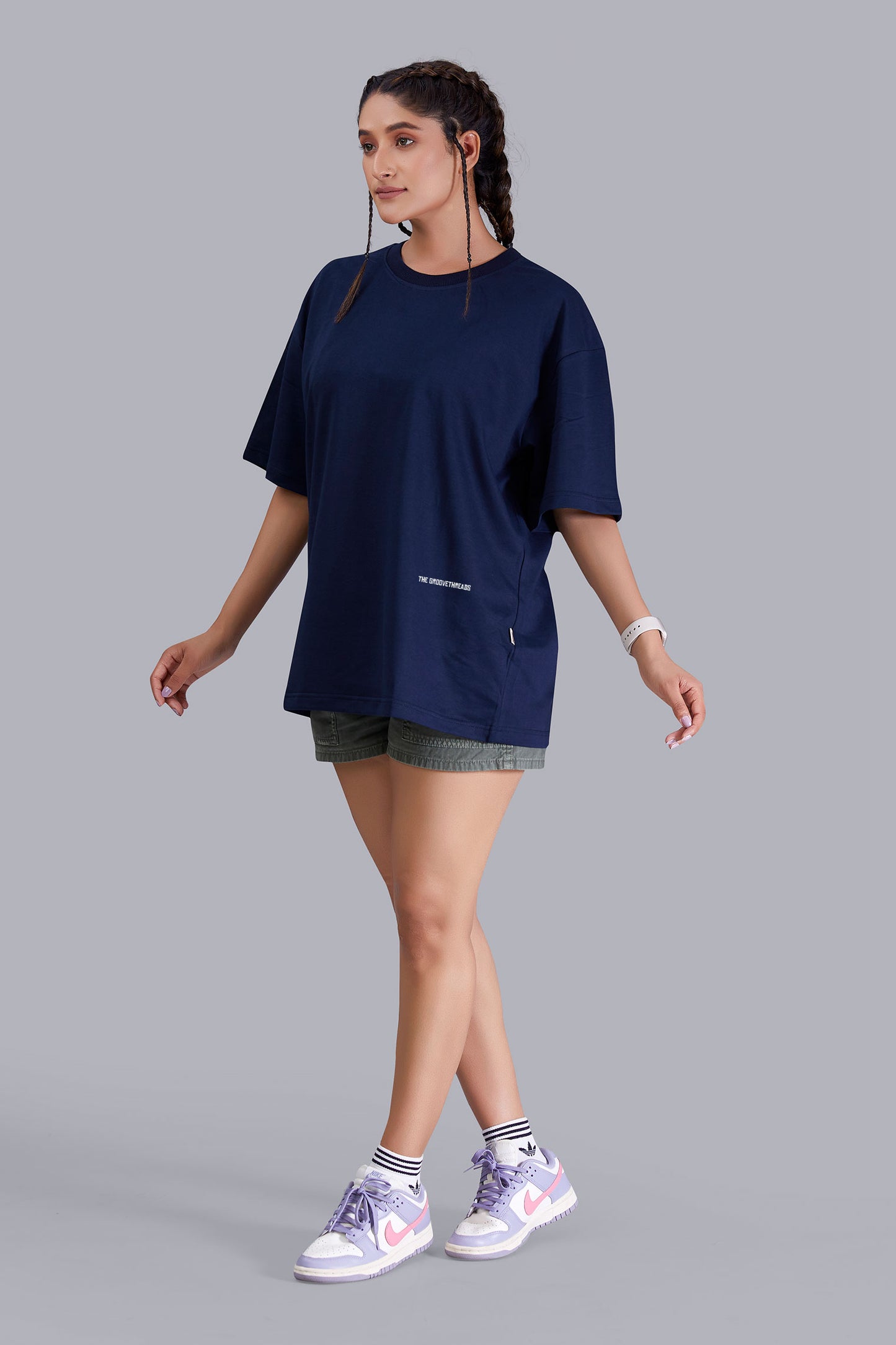 Techno Baba Oversize Women (Navy Blue)