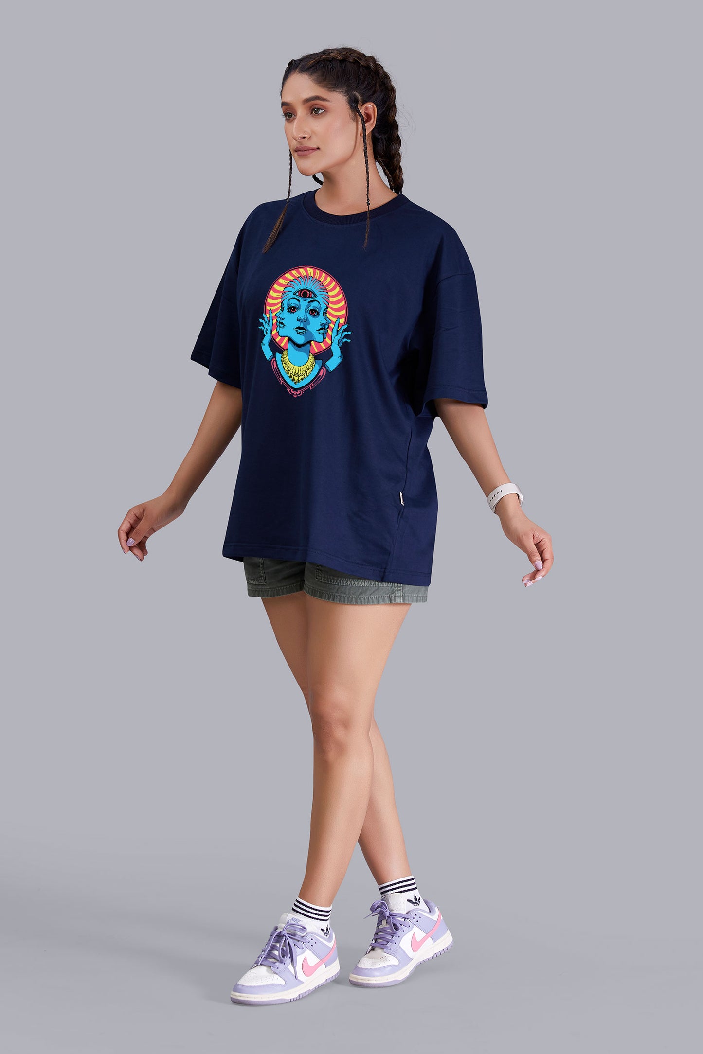 Visage Oversize Women (Navy Blue)