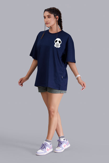 The Glitch Oversize Women (Navy Blue)