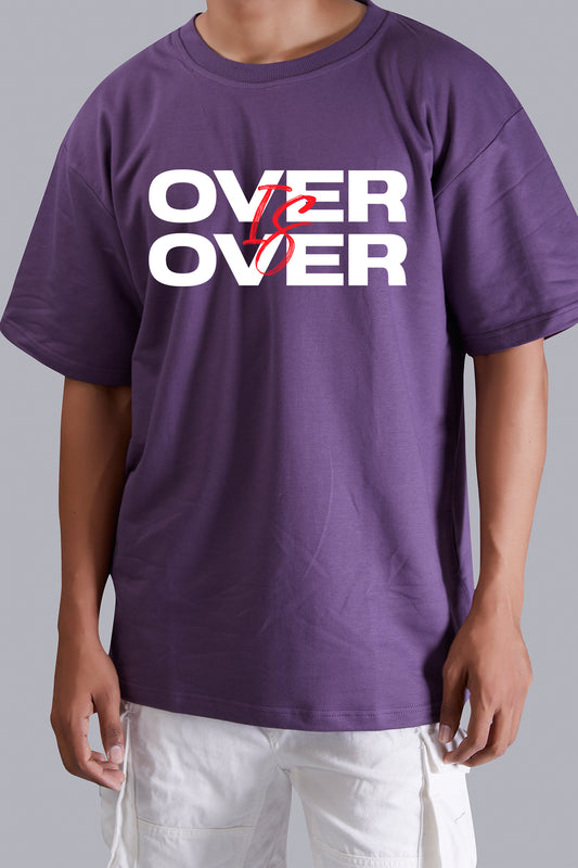 Over Is Over Oversize Men  (Purple)