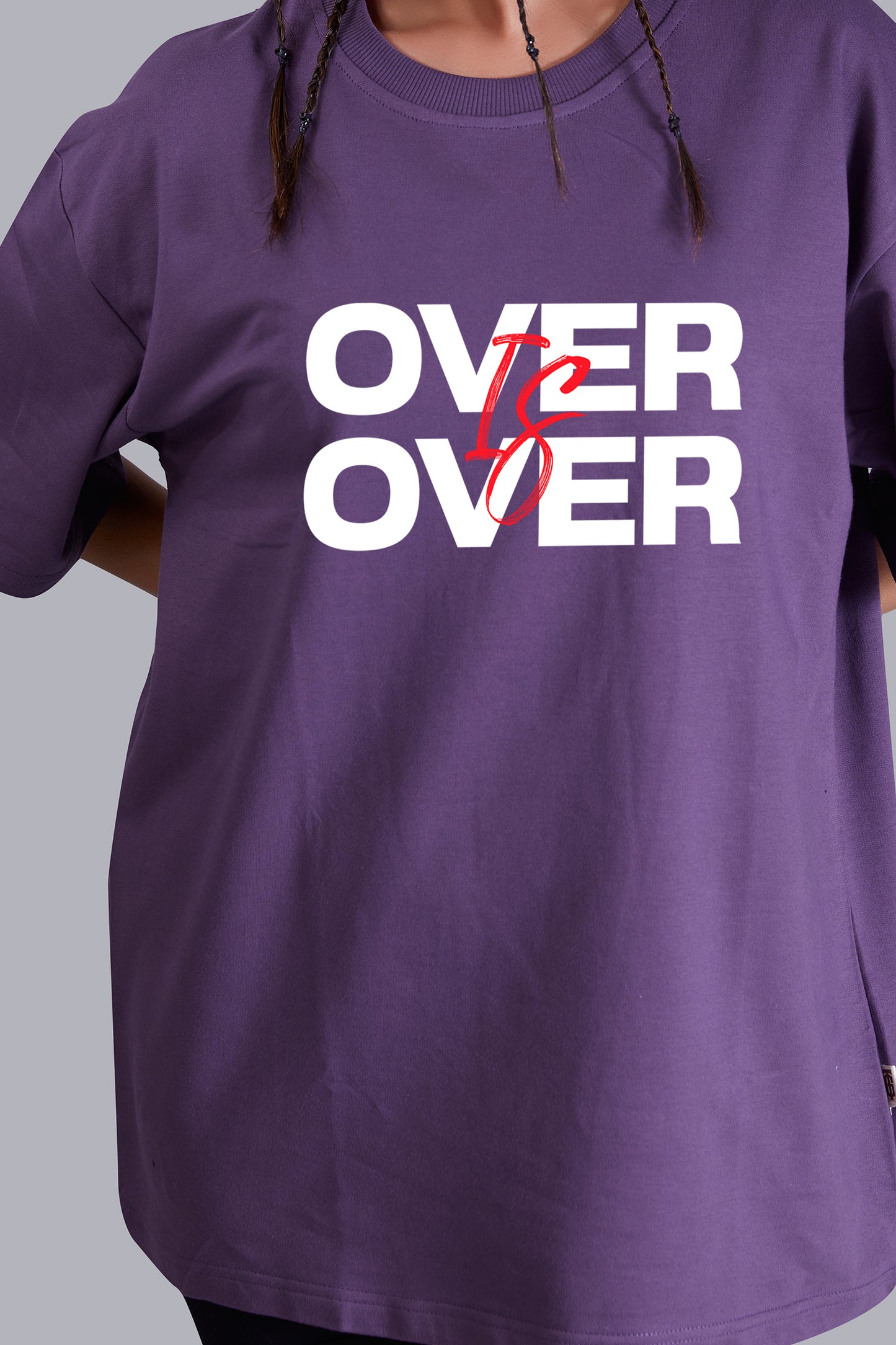 Over Is Over Oversize Women (Purple)