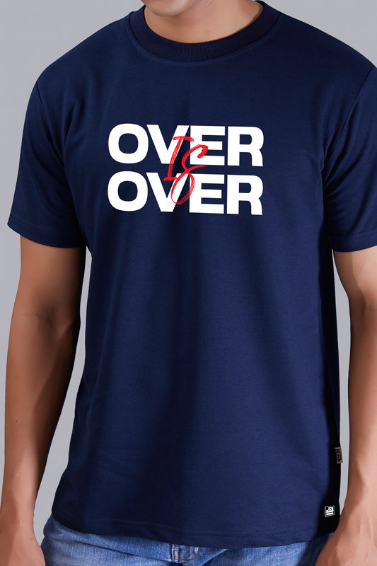 Over Is Over Round Men (Navy Blue)