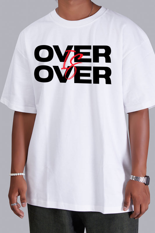 Over Is Over Oversize Men (White)