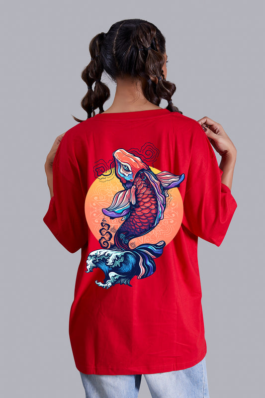 Koi Oversize Women (Red)