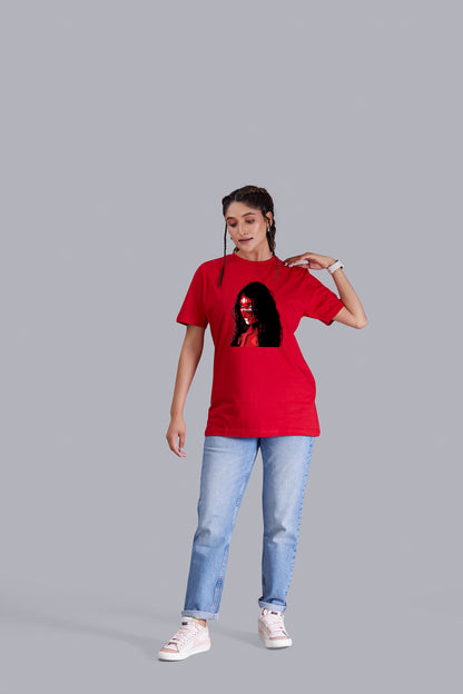 Tribal Life Round Women (Red)