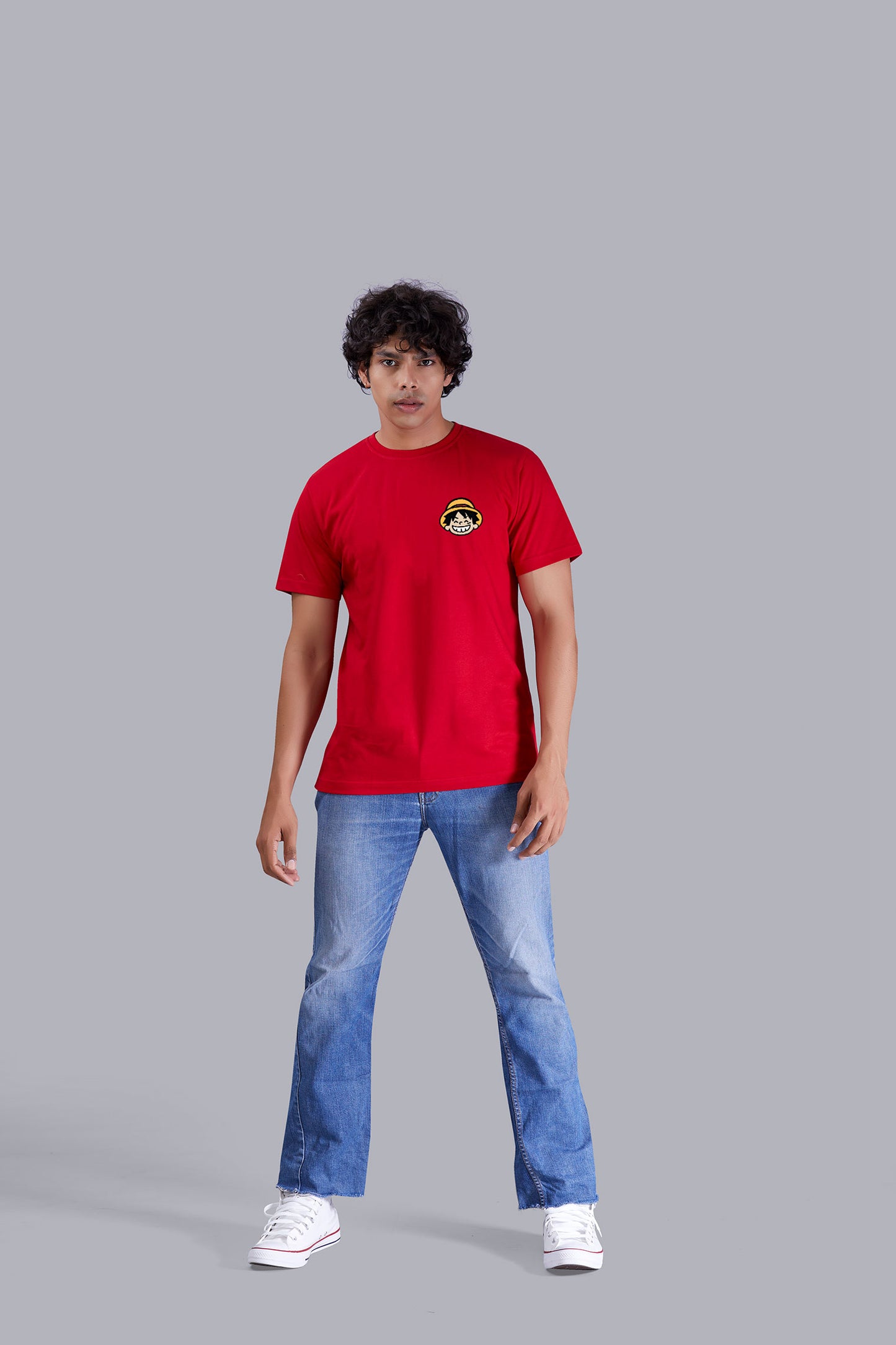 Red Cartoonchic T- Shirt Round