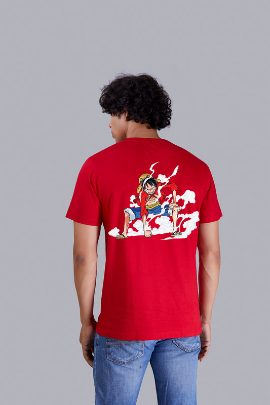 Red Cartoonchic T- Shirt Round