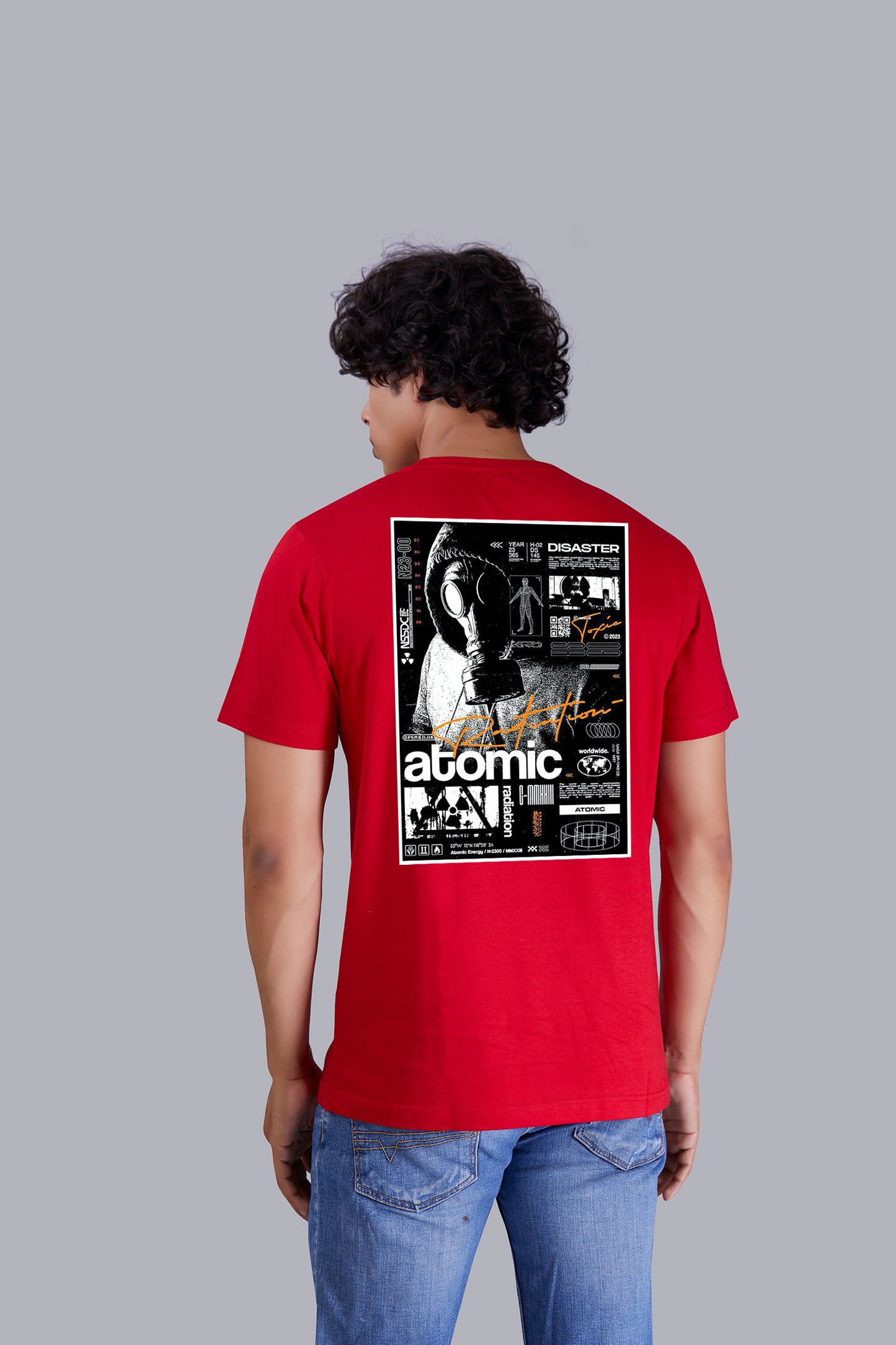 Grooveguitar Electric Red Round T-Shirt