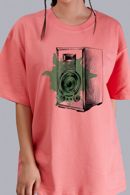 Speaker Oversize Women (Pink)