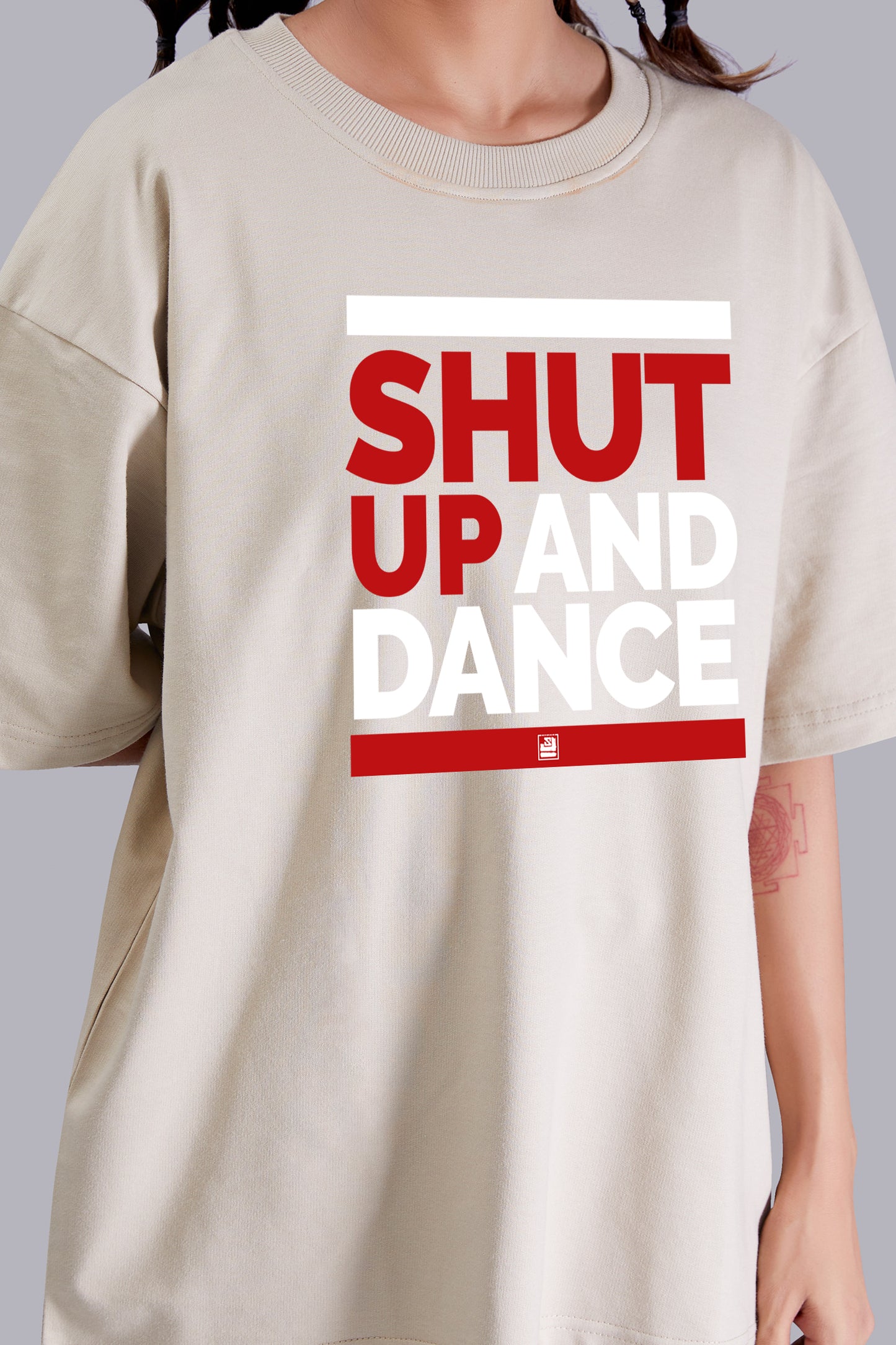 Shut Up And Dance Oversize Women (Sand)