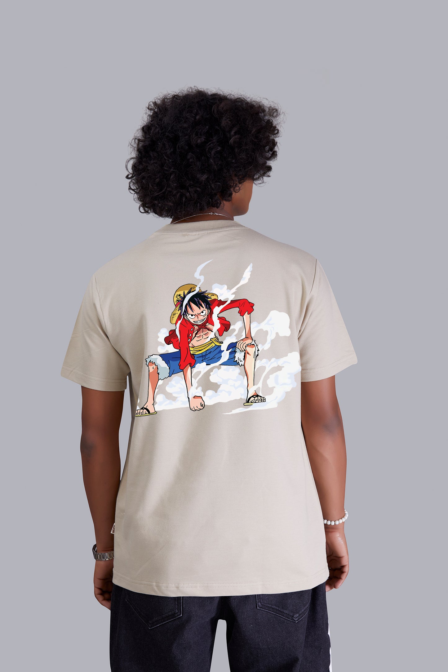 Sand Cartoonchic T- Shirt Round