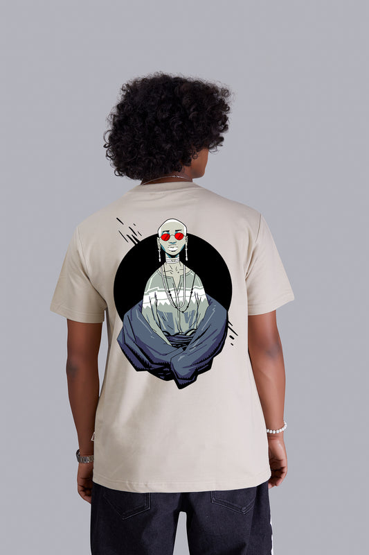 Ghost Soul Funky Hip Hop Sand Round Tshirt