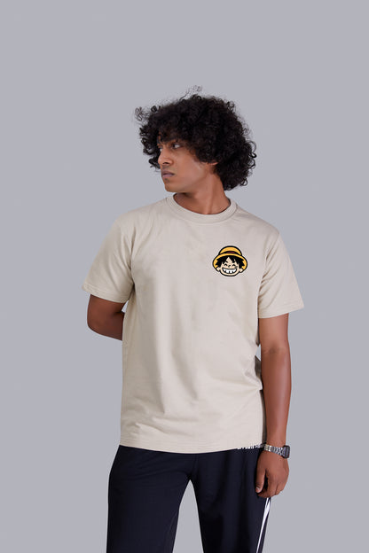 Sand Cartoonchic T- Shirt Round