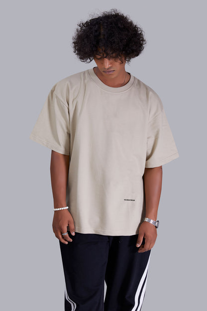 Anime Printed Oversized Sand T shirt for Men