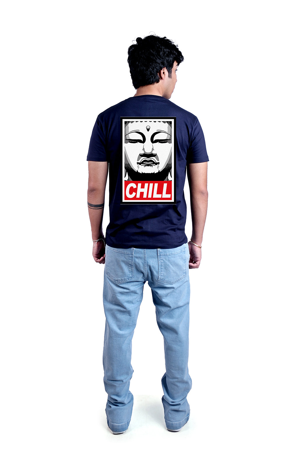 Chill Round Neck Men (Navy Blue)