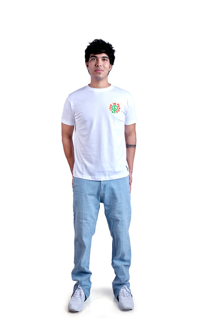 Chill Round Neck Men (White)