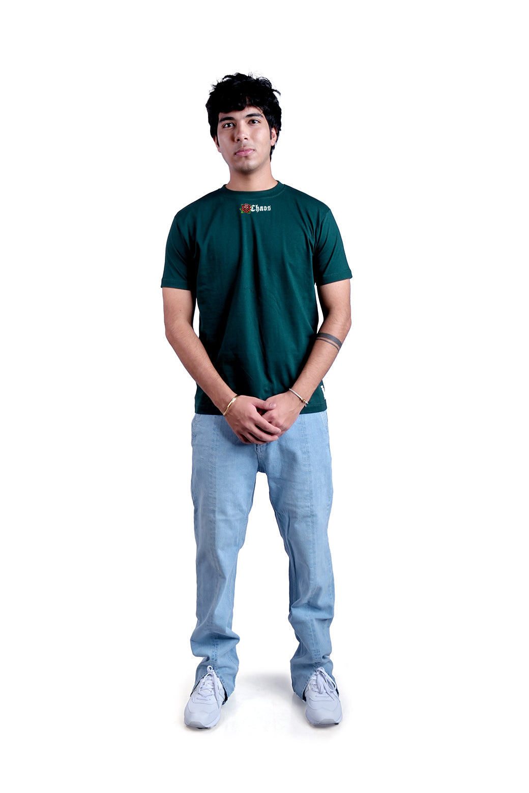 Wisdom Sensei Round Neck Men (Forest Green)